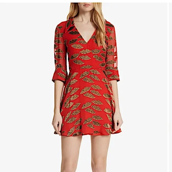 alice and olivia red wrap dress Alice + Olivia | Dresses | Alice Olivia Orange Wrap Dress Size 2